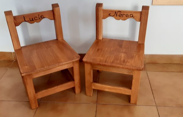 Sillas de madera