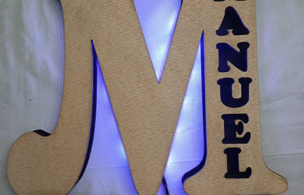 Maderas Grabadas con luz